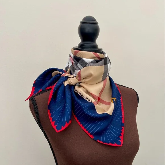 Display #4 Burberry Silk Scarf